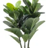 Pianta artificiale Ficus in vaso h90 cm