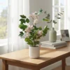 Pianta Artificiale Fiorita in vaso