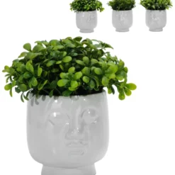 Pianta artificiale in vaso
