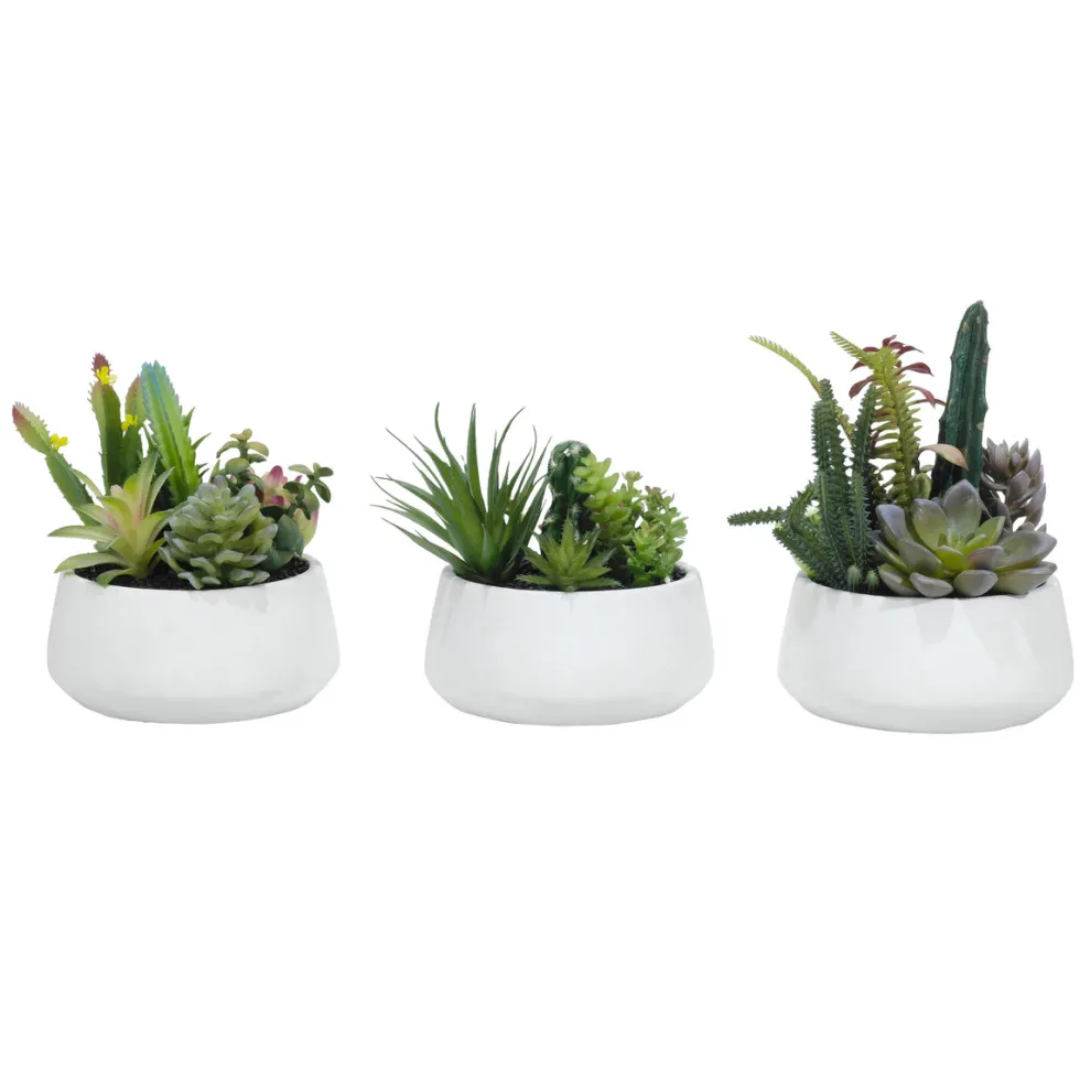 Pianta artificiale in vaso