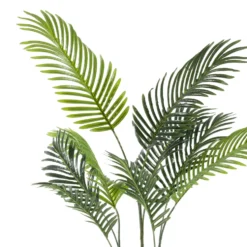 Pianta artificiale Palma Areca in vaso h90 cm