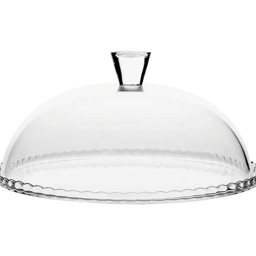 Piatto Torta in vetro con campana Linea Patisserie diametro 32 cm