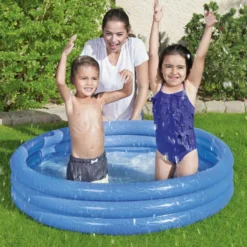 Piscina per bambini 3 anelli diametro 122 cm