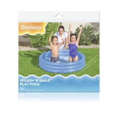 Piscina per bambini 3 anelli diametro 122 cm
