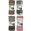 Plaid Coperta in pile decoro a quadri 150x200 cm