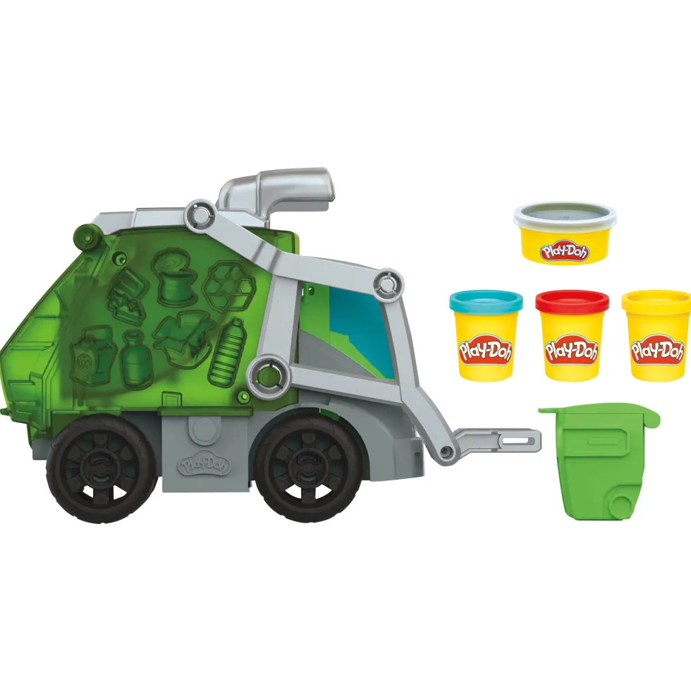 Play-Doh Wheels Camion della Spazzatura 2 in 1