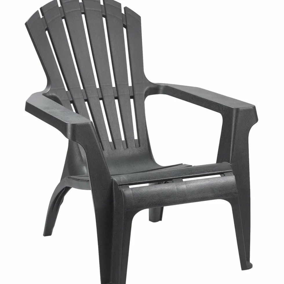 Poltrona con Braccioli Dolomiti Antracite h86x72x80 cm