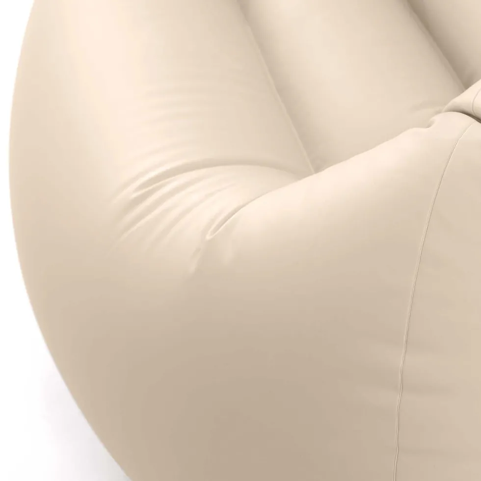 Poltrona Gonfiabile Sacco Crema