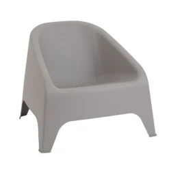 Poltrona Matera Grigio Tortora
