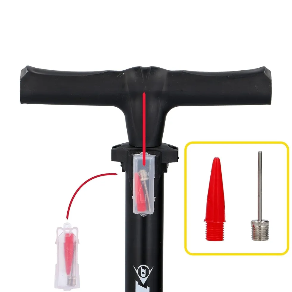 Pompa da Terra per Bicicletta con Adattatori