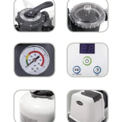 Pompa filtro a sabbia Krystal Clear per piscine fuori terra 12000 litri/ora