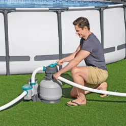 Pompa Filtro a Sabbia per Piscine Fuori Terra 8.327 L/h
