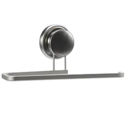 Porta asciugamani con Ventosa in Alluminio Linea Tahoma 24 cm