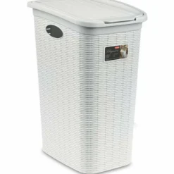 Portabiancheria bianco Linea Elegance 36 litri