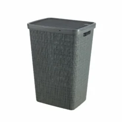 Portabiancheria Jute Antracite 58 litri