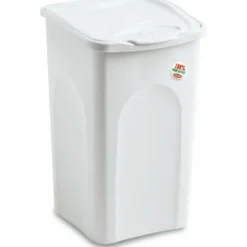 Portabiancheria Linea Primavera Bianco 50 Litri