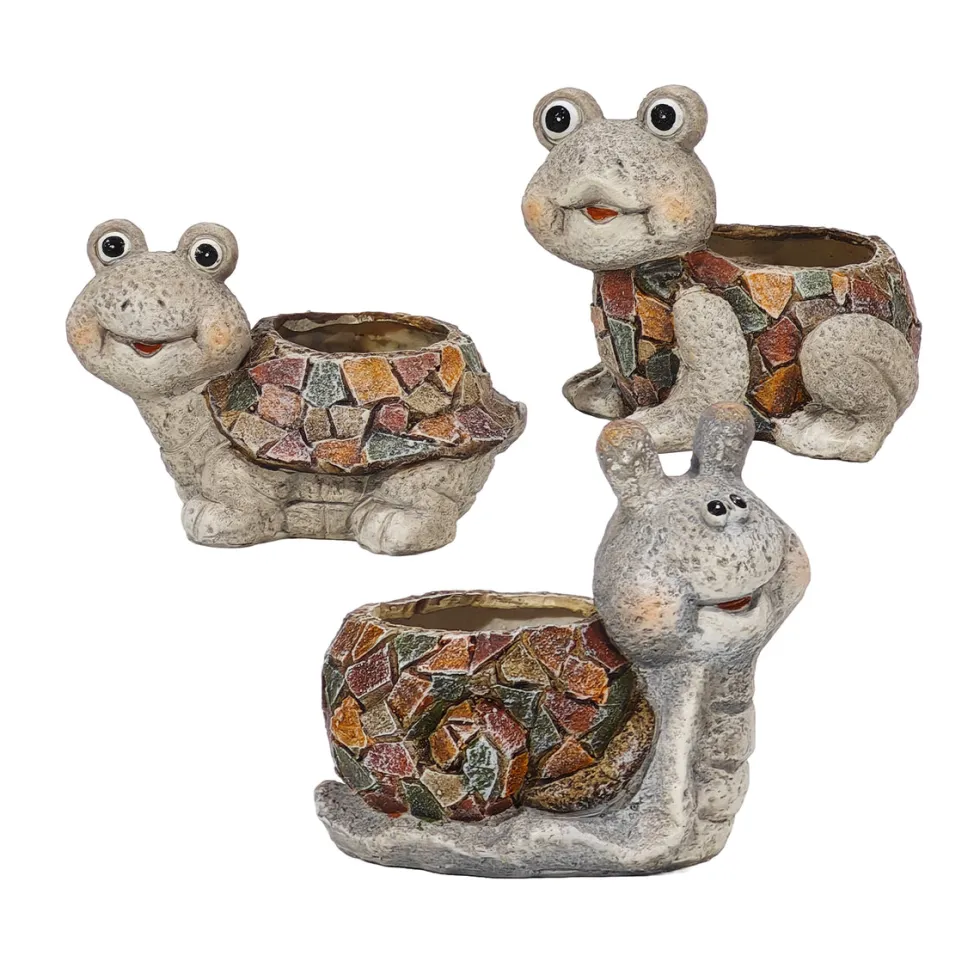 Porta piante decorativo Cache-Pot Animaletti