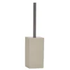 Portascopino con scopino Effetto Materico Beige