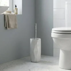 Portascopino con Scopino in Ceramica
