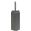 Portascopino con Scopino in Ceramica Grigio