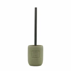 Portascopino con Scopino Sabbia Clean Collection h36 cm diametro 9,5 cm