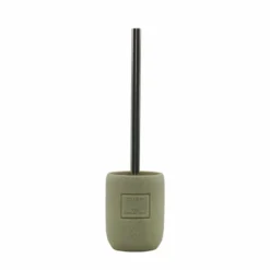 Portascopino con Scopino Sabbia Clean Collection h36 cm diametro 9,5 cm