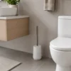 Portascopino Effetto Legno Bianco
