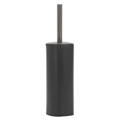 Portascopino Nero opaco h39 diametro 9,5 cm