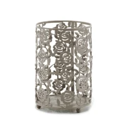 Portautensili da Cucina in Metallo Tortora h16 cm diametro 11 cm