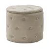 Pouf Contenitore Apribile Tortora