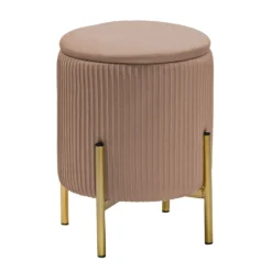 Pouf Contenitore Apribile Tortora