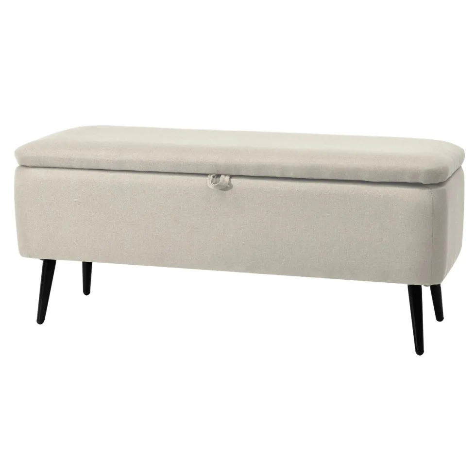 Pouf Contenitore Beige