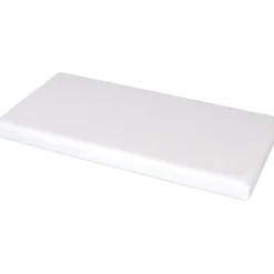 Pouf Contenitore Bianco in ecopelle richiudibile h38x76x38 cm