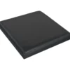 Pouf Contenitore Nero in ecopelle richiudibile h38x38x38 cm