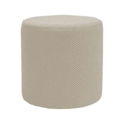 Pouf Tessuto Beige