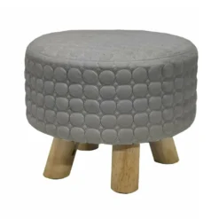Pouf tondo Grigio