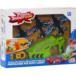 Power Shoot Game Pistola Doppia Funzione – Auto e Aerei