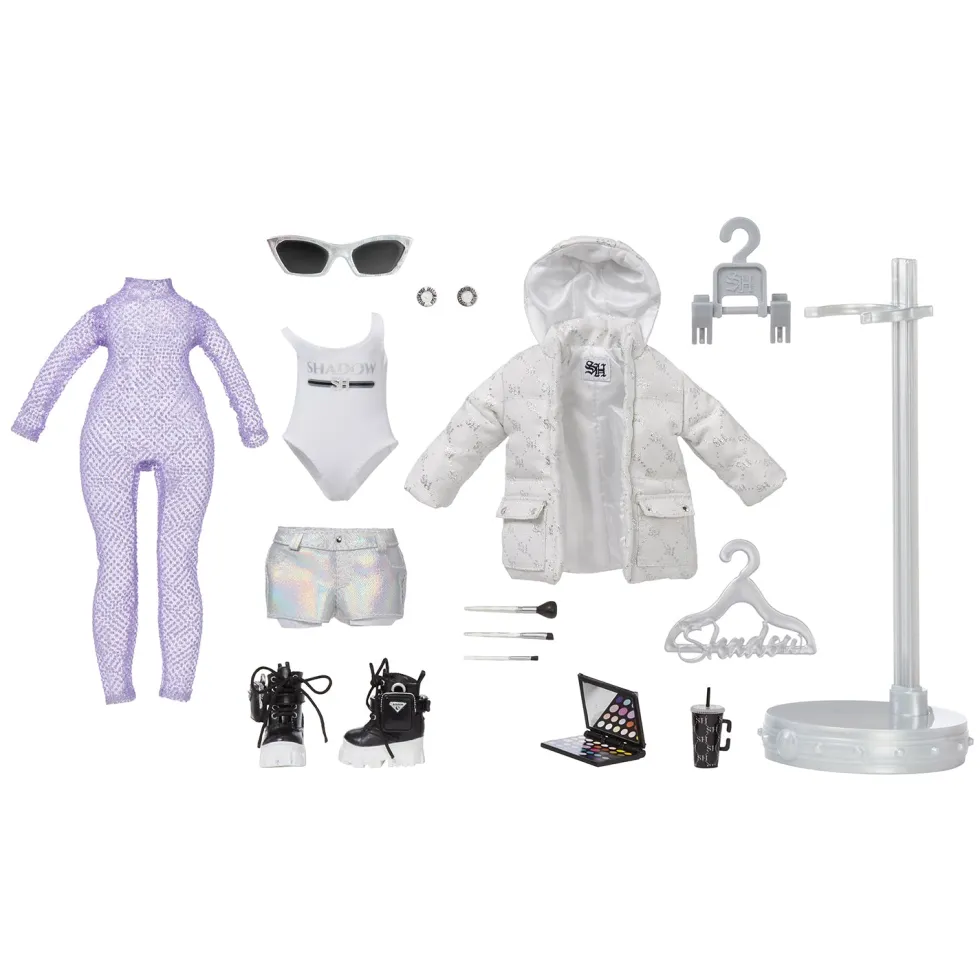 Rainbow High Shadow High Dia Mante Doll con Accessori