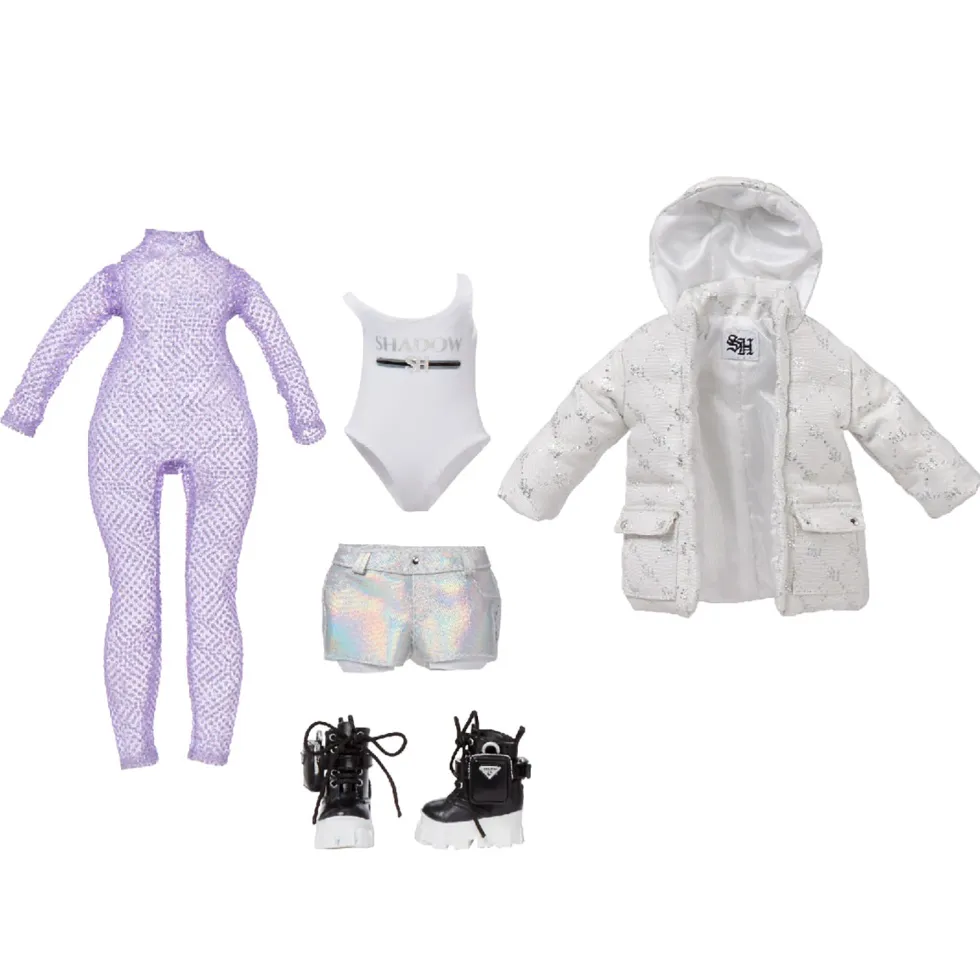 Rainbow High Shadow High Dia Mante Doll con Accessori