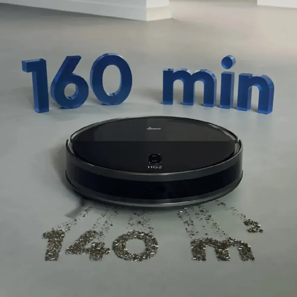 Robot Aspirapolvere HG2 Hydro Turbo Slim Wi-Fi