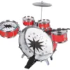 Rock BabyBand Set Batteria per Bambini con 5 Tamburi e 1 Piatto