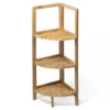 Scaffale Angolare Multiuso in legno 3 ripiani Linea Woodhandy