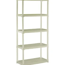 Scaffale a 5 ripiani Ecrù Linea Tempo