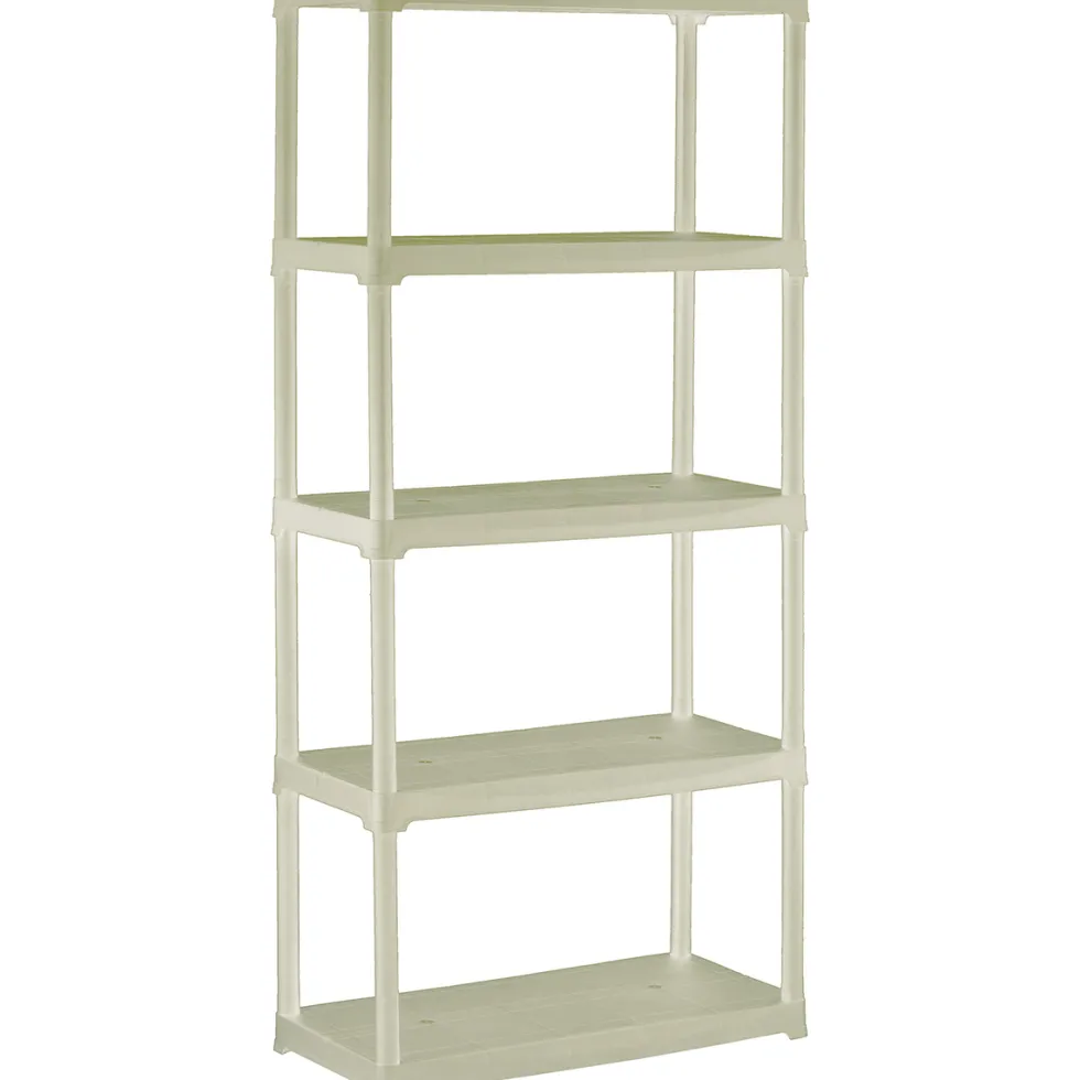 Scaffale a 5 ripiani Ecrù Linea Tempo