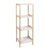 Scaffale Multiuso in legno di Abete 4 ripiani Linea Woodhandy