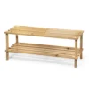 Scaffale Multiuso in legno 2 ripiani Linea Woodhandy