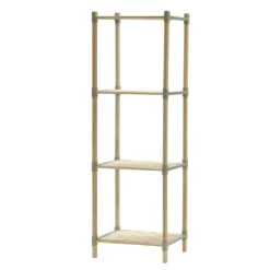 Scaffale Multiuso in legno 4 ripiani FixWood