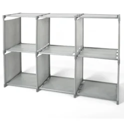 Scaffale Multiuso Modulabile 6 scomparti