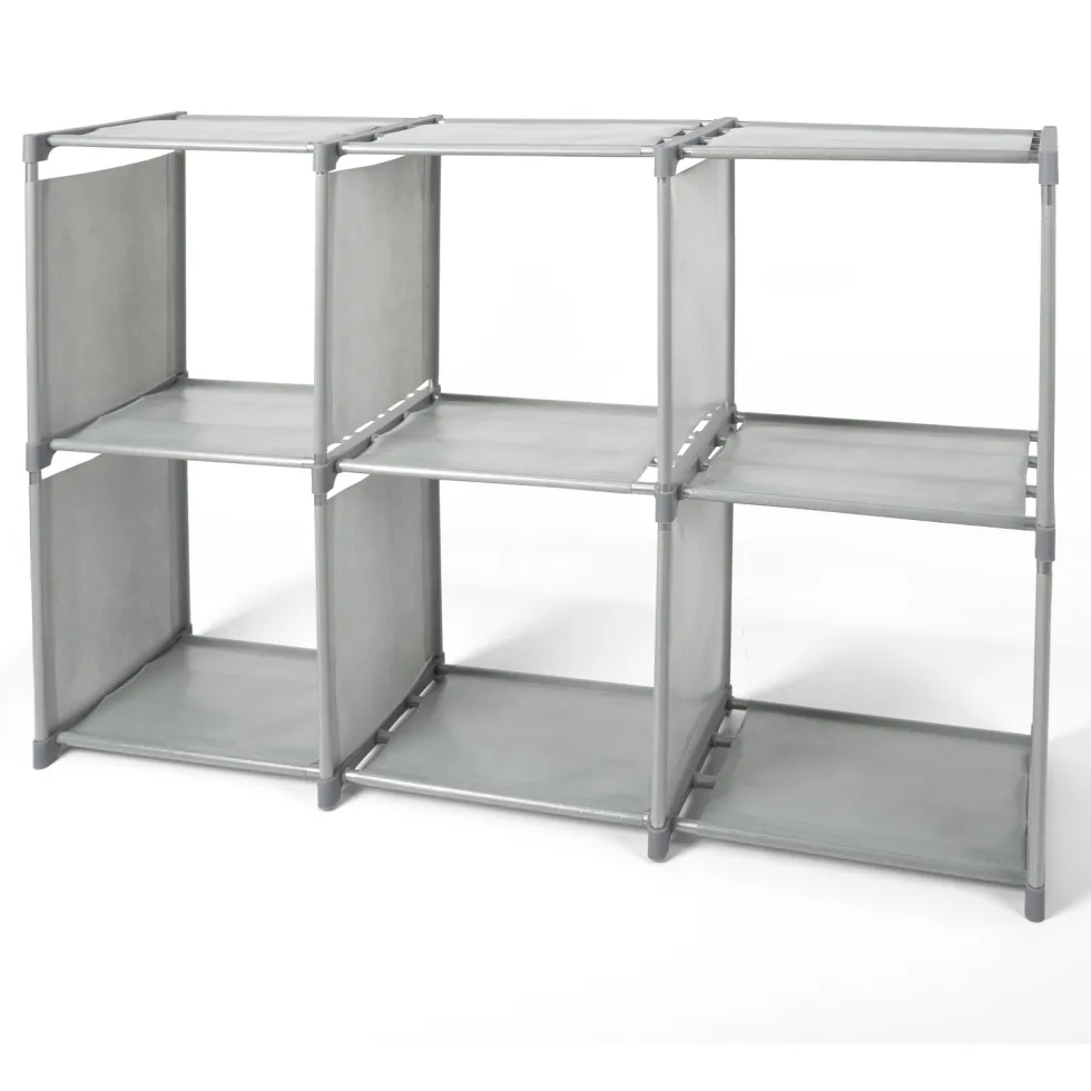 Scaffale Multiuso Modulabile 6 scomparti