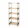 Scaffale Multiuso 5 ripiani in legno Linea Woodpine